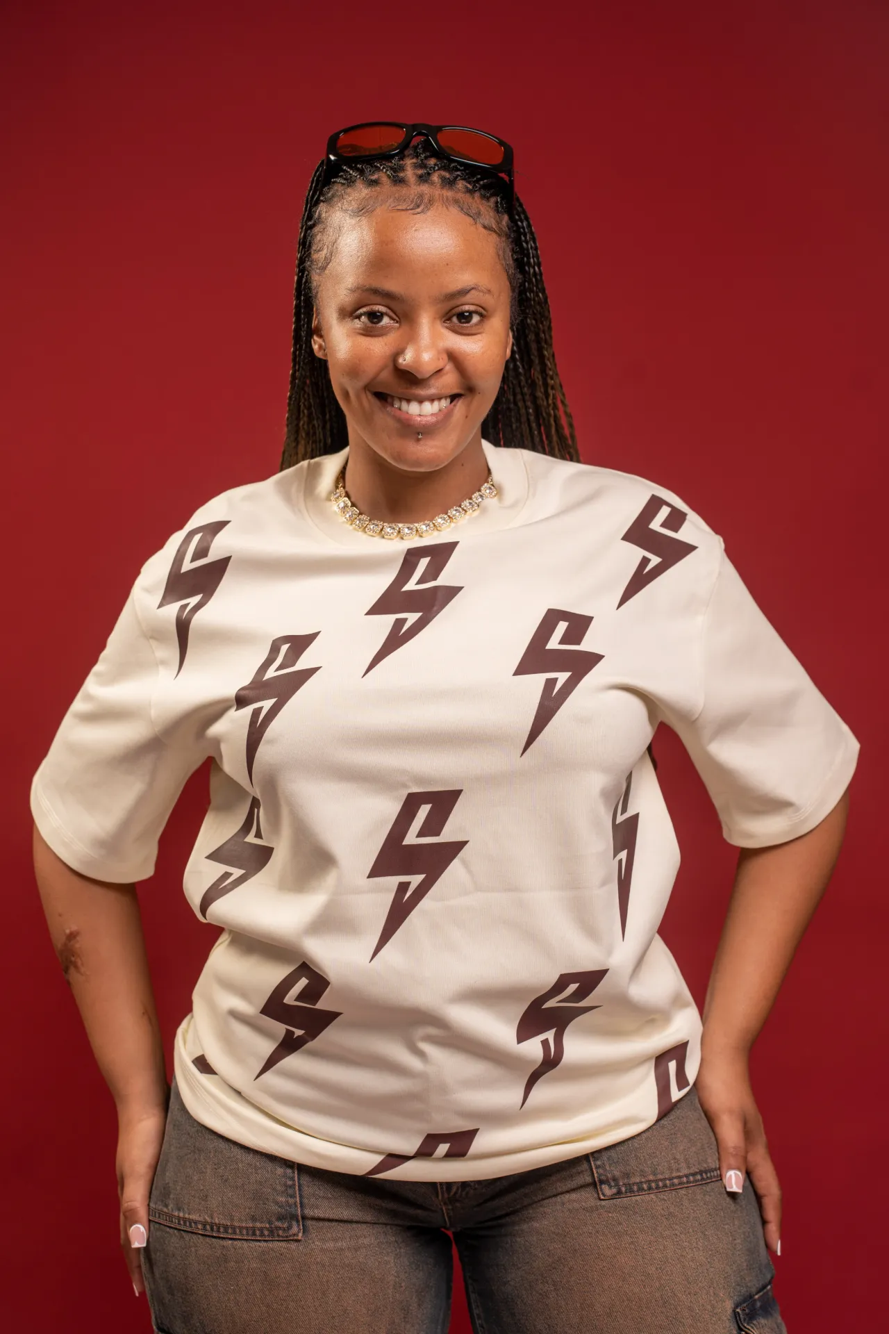 Lehadima T-Shirt — Beige