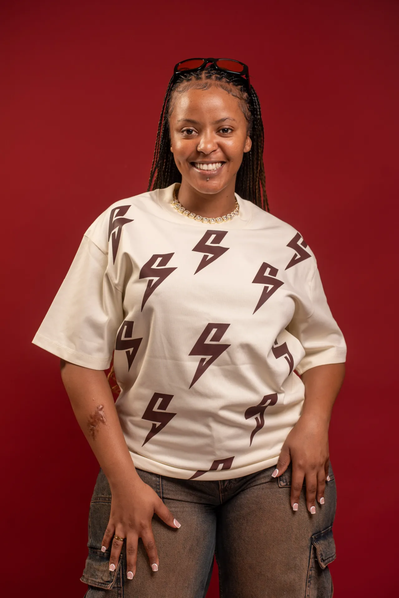 Lehadima T-Shirt — Beige